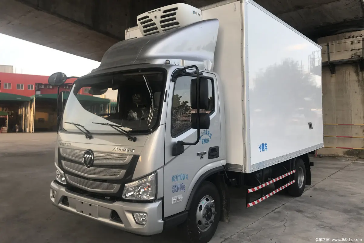 Высокопроизводительный Foton Oumako S1 Cummins 156 лошадиных сил 4 08 метр широкий кузов рефрижератор 10 тонн грузовой морозильник фургон мясо