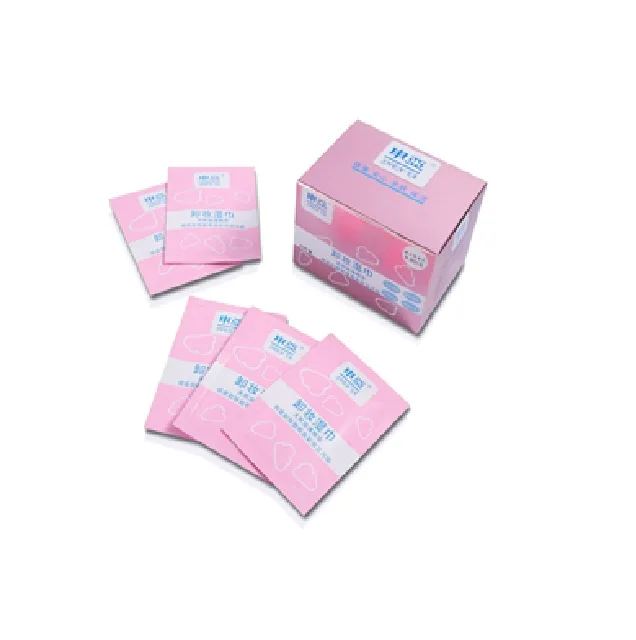 Facial Cleansing Wipes Removes Makeup Mascara Dirt and Oil Disposable Extractable Wet Tissue