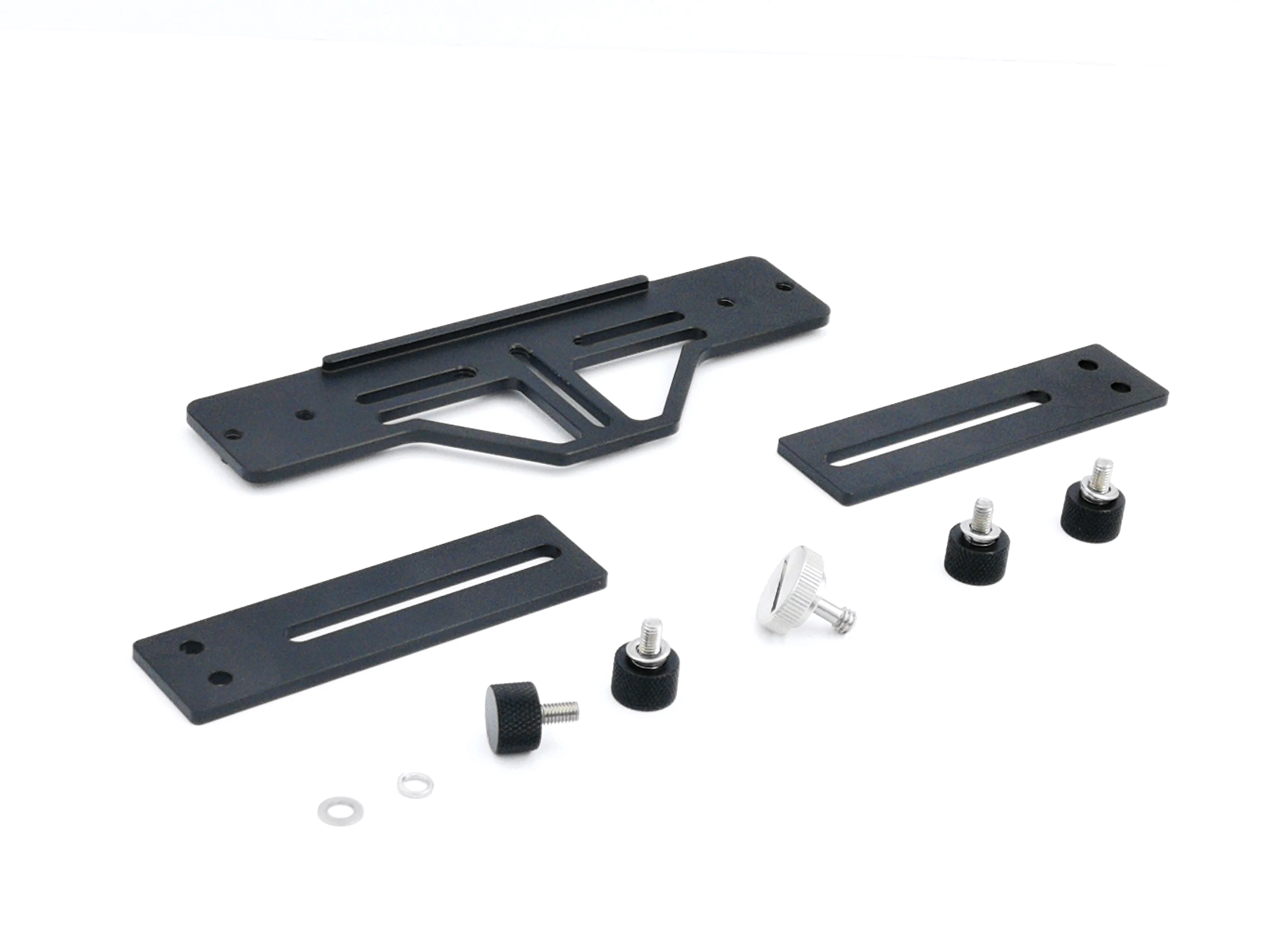 Aluminum Handheld Arm Underwater Camera Tray for Diving Lights Cameras Photography Housing Dual Handle Aluminium Tray