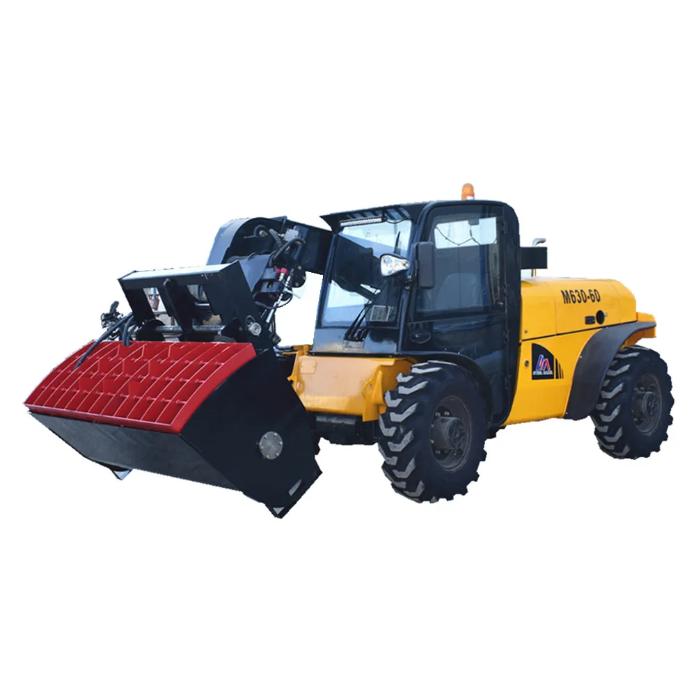 Newly Design STEEL CAMEL 3ton Telescopic Forklift 6-7m Mini Telehandler For Sale