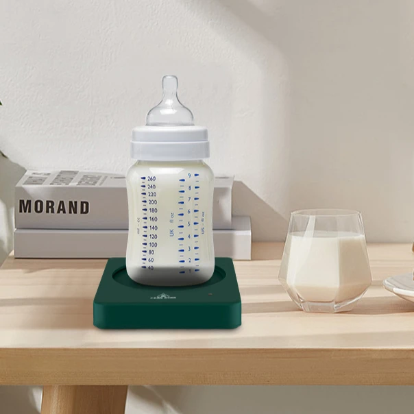 Mini Portable Glass Coffee Milk Tea Drink Warmer Portable Coffee Cup Heater Mug Pink Green Electric Mug with Heater