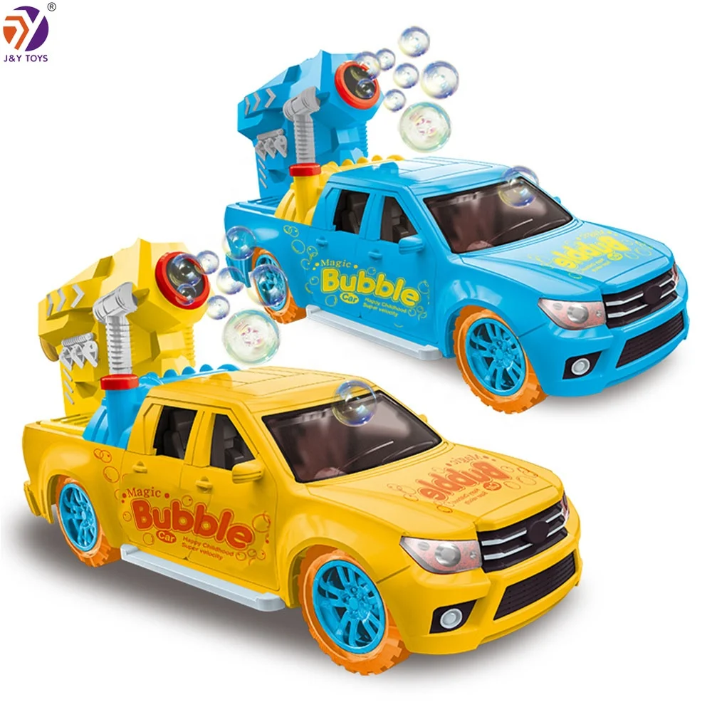 J&Y Electric Automatic Bubble Maker Blower 2.4G Multifunction RC Bubble Toys Car