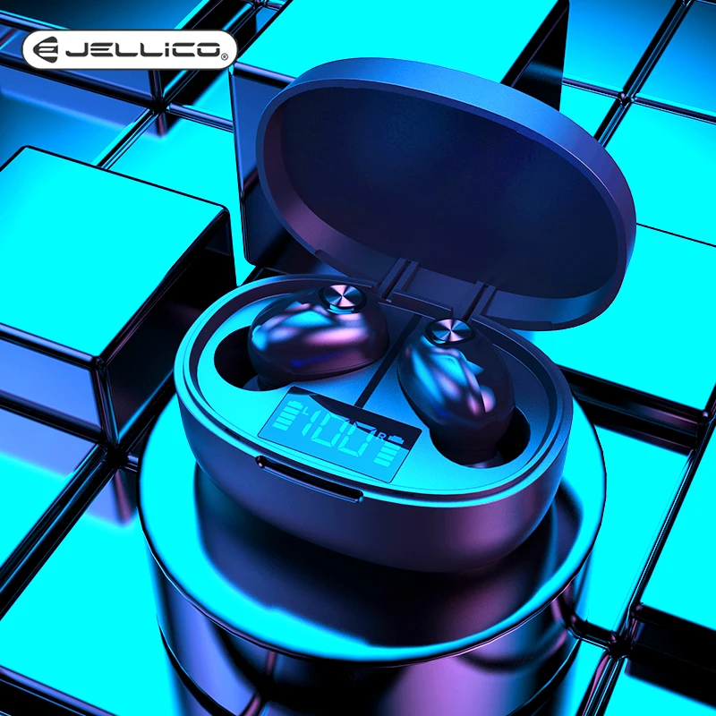  Jellico Ipx-5 waterproof wireless earphones sport stereo earbuds tws