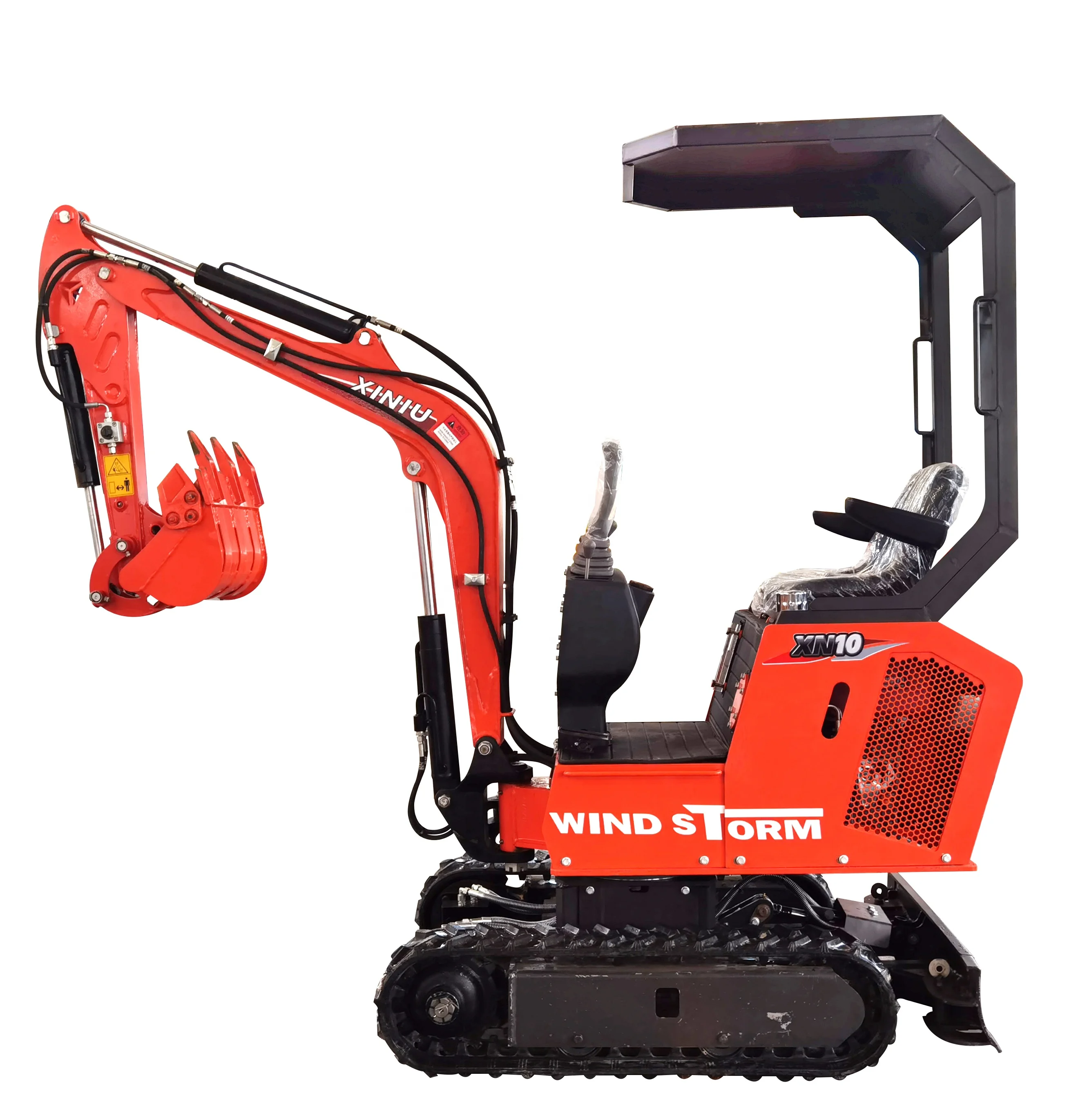 Rhinoceros XN10 windstorm Alisa He sales Mini Excavator CE /epa smallest mini excavator crawler excavator price