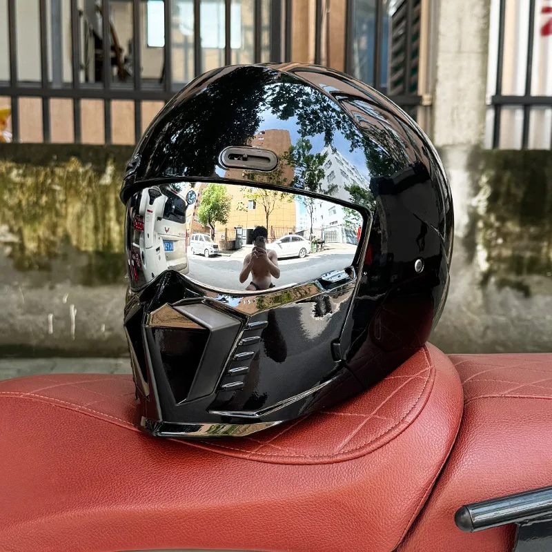 Modular Helmet Hot Seller Full Face Flip Design Dual Sunglasses Iron Men Cascos Motos Chinos Motorcycles Riding ABS