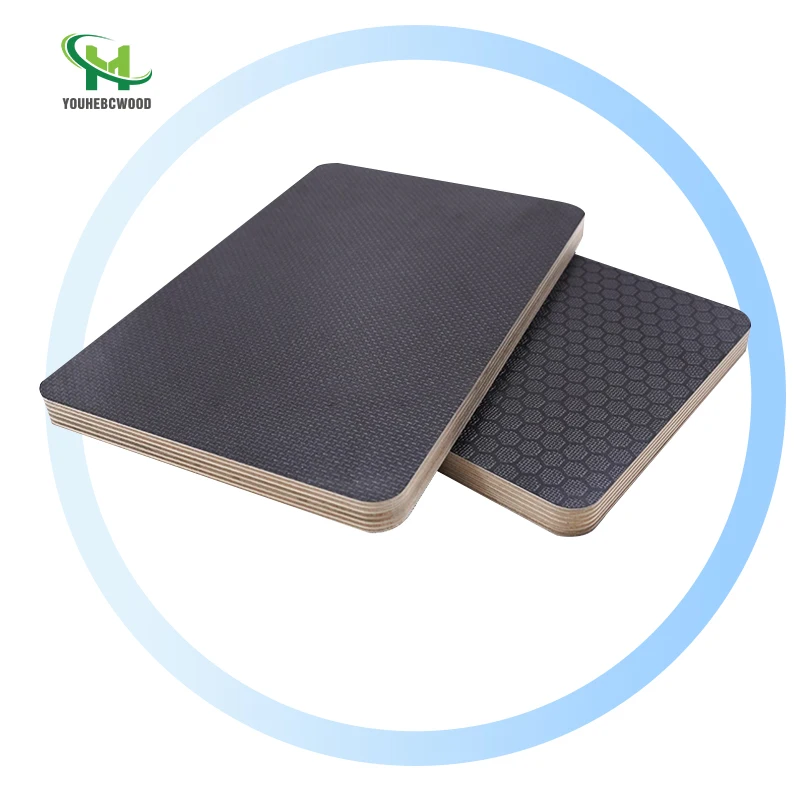 15Mm 18Mm Birch Wire Meshed Anti-Slip Film Faced Plywood For Europe Market