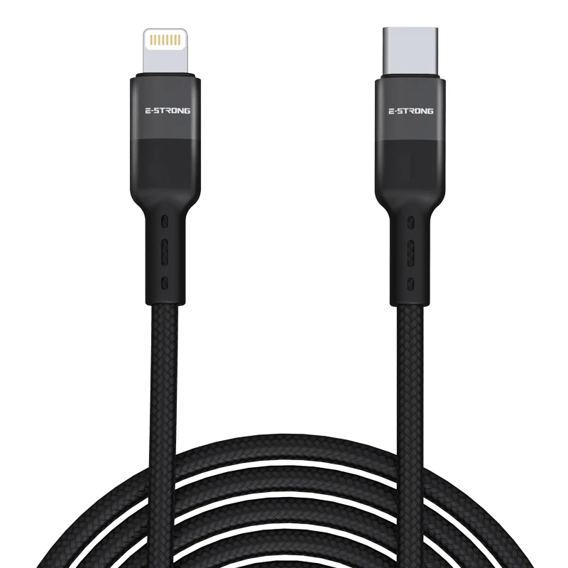 Pd 20 Вт оригинальный зарядный кабель Usb Type C к Lightning 1 м 2 3 Быстрая зарядка для type c