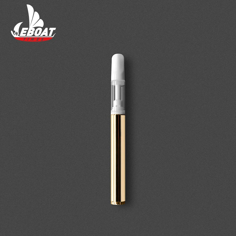 New Custom 320mah 1.0ml Cbd Oil Ceramic Coil Disposable Vaporizer E Cig Pen