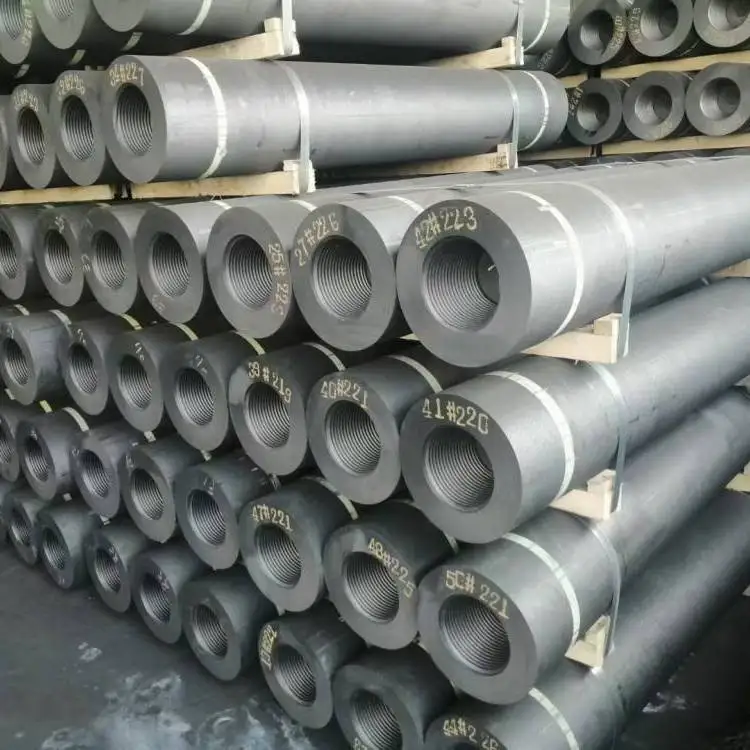 Hot Sale High Power 200mm Carbon Graphite Electrodes for Arc Furnace and EAF Manufacturer Direct Pricing