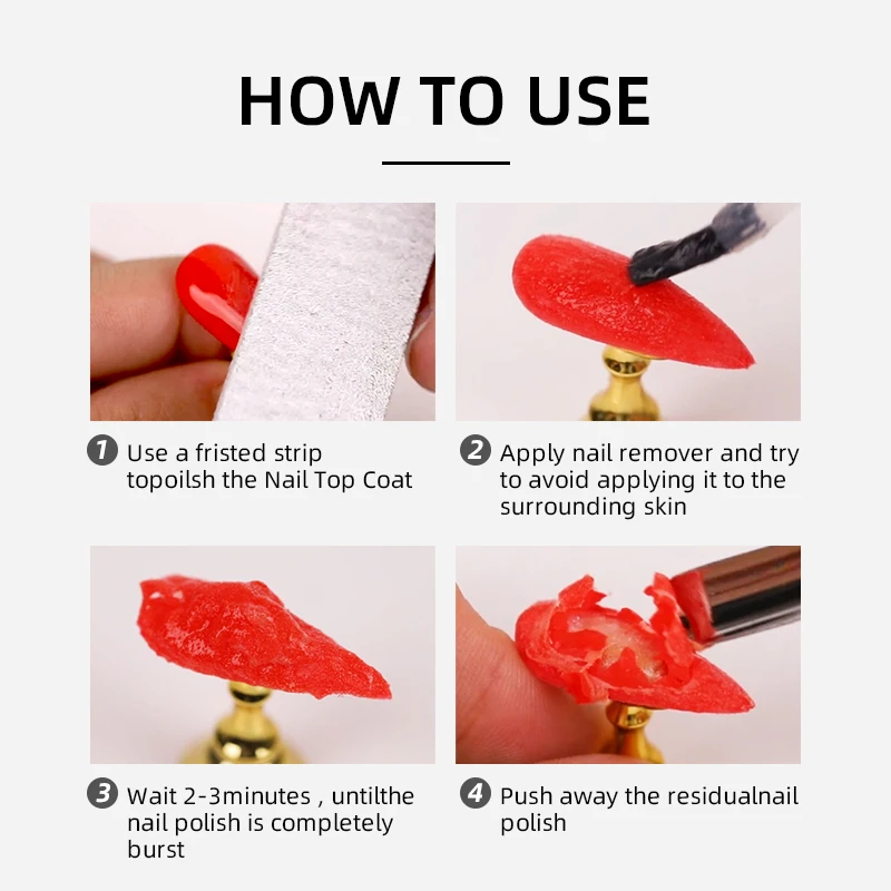 Высококачественный жидкий клей для удаления гель-лака