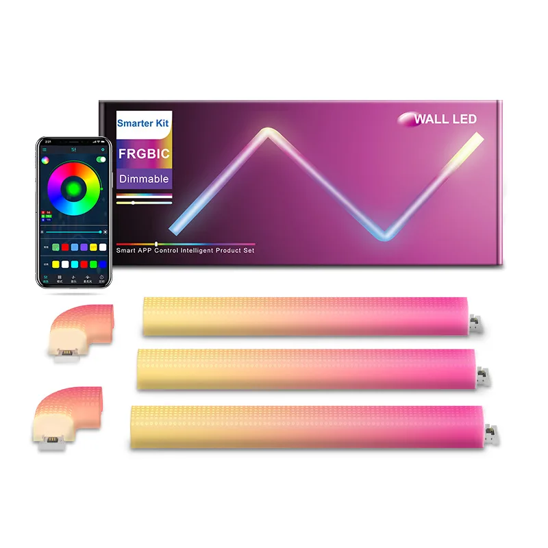 Smart Wifi 5050 Rgb Led Strip Lights For Home Tuya Smart Led Strip Smart Led Strip Light With Video Sync