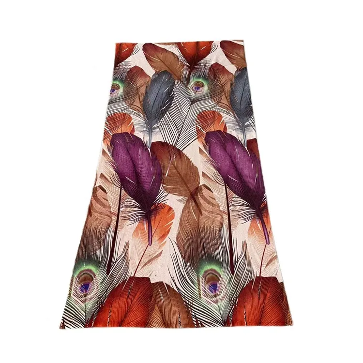 Fashion Africa Soft Polyester Single-sided Printed Printing Flower Flannel Fabric For Quilts