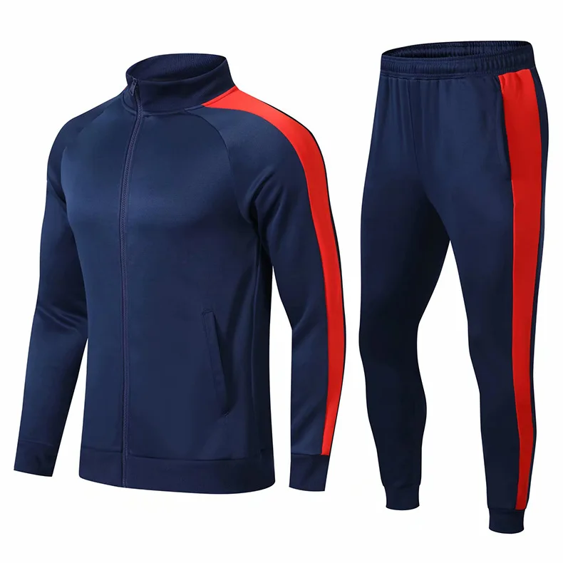 High Quality Latest Fashion Oem Outfits Fitness Track Wholesale 2 Piece Mens Sweat Suits Tracksuit