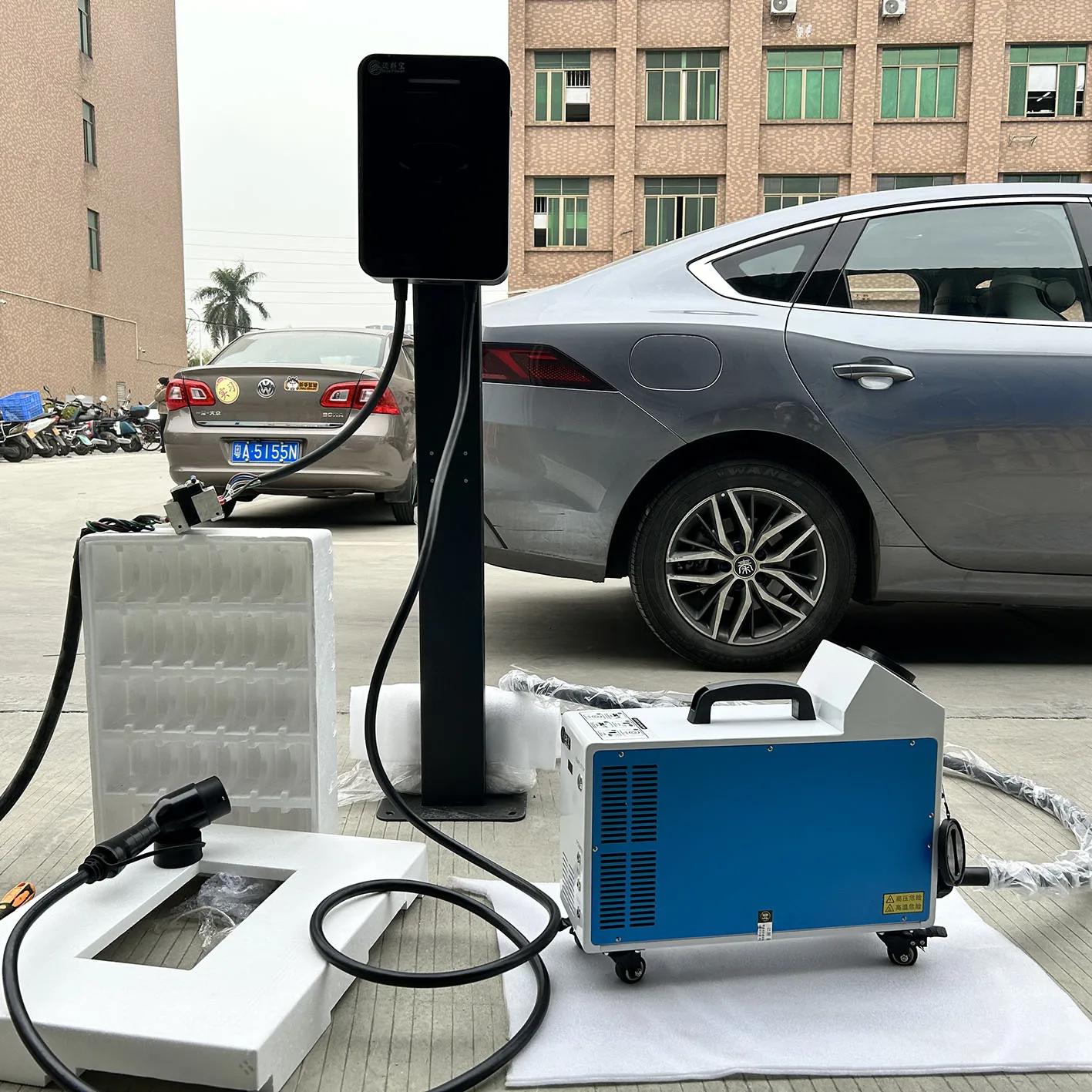 Reasonable price 20kw portable dc bidirectional ev charger input type 2 380V