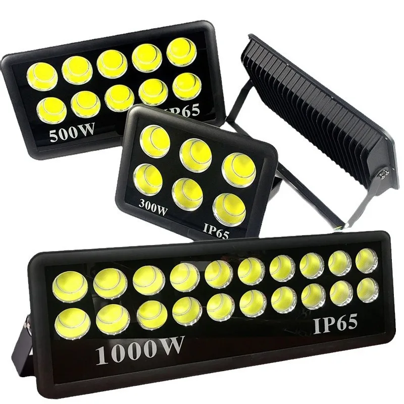 Outdoor Wall Lamp 400W 2000W LED Flood Light Floodlights LED Indoor & Outdoor Lighting and Circuitry Design,project Installation