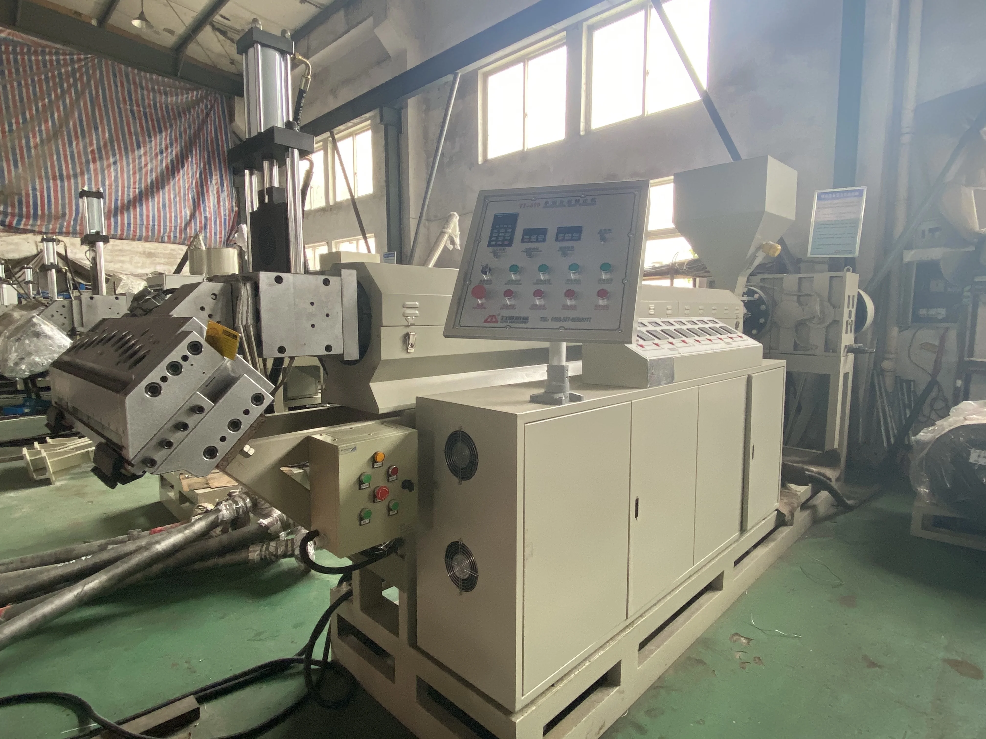 Sheet Extrusion Line Ps Extruding Equipment Extruder Machine High Output Pp Plastic Single-screw