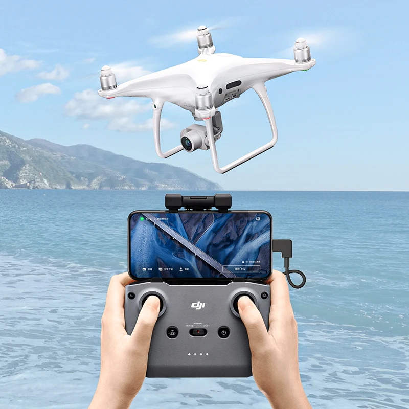 Elbow Type C Interface Drone Remote Control Interface Matching With Mobile Phone Connection Displaying Live Data Cable for Drone
