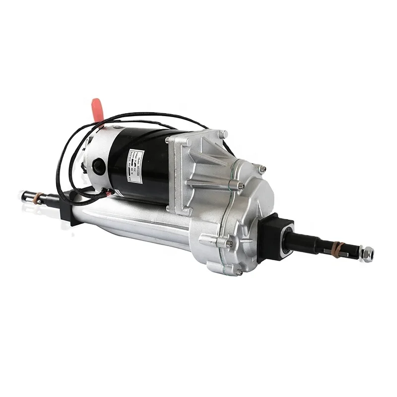 Небольшая задняя ось RUPU с электрической щеткой 24 В, двигатель постоянного тока, Электрический трехколесный двигатель, Используется Тележка, трактор или agv