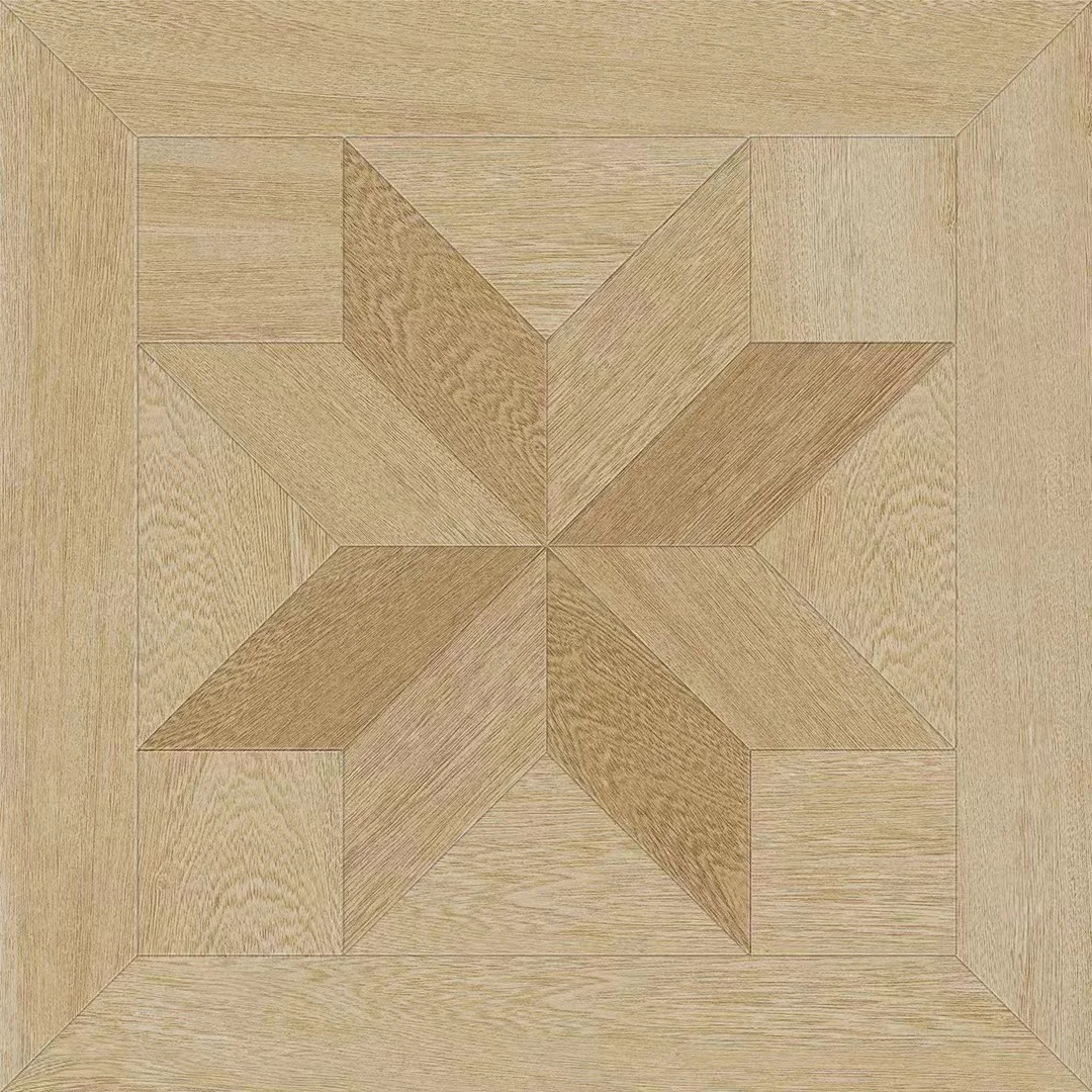 Foshan 800x800 Wood Like Matt Finish Porcelain Rustic Parquet House Wood Grain Look Design Porcelain Floor Tiles
