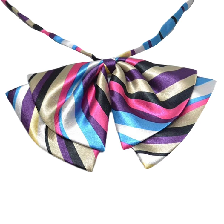 Прямая продажа с завода, большой галстук-бабочка из ленты для девочек