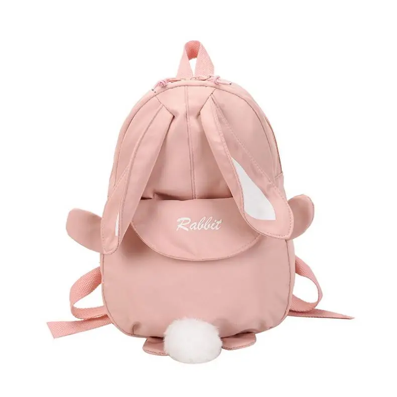 2023 New Little Girl Cute Multi-Functional Children Travel Out Cartoon Rabbit Backpack UY093