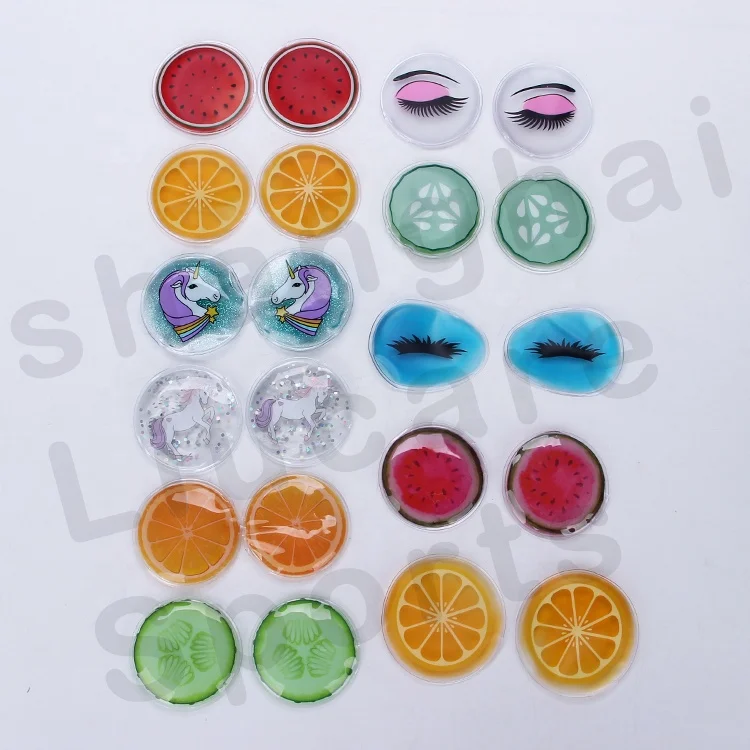 Pain Relief Eye Relax Reusable Warm Cold Cooling Gel Ice Patch Small Ice Packs