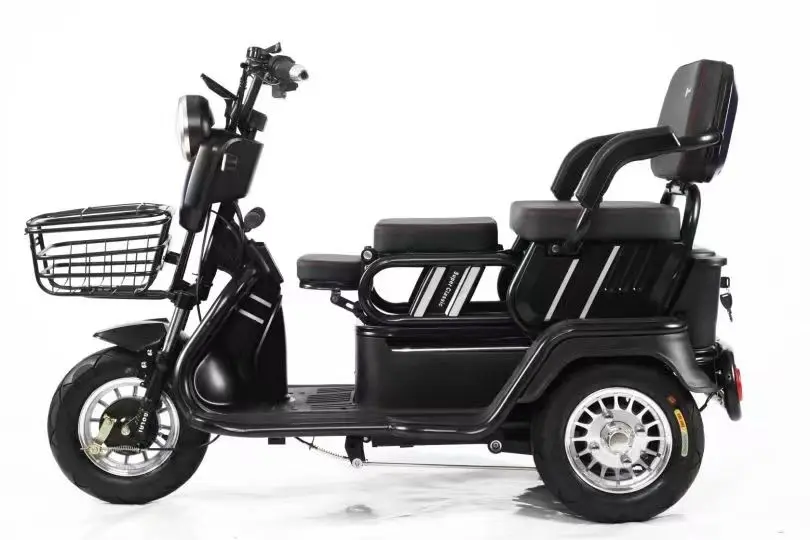 Long battery life 600W electric tricycle EEC Certificate Three Wheel Electric Tricycle for Passenger