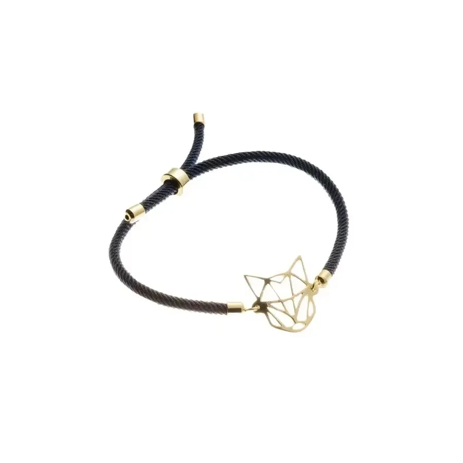 New DIY Custom charms CZ infinity bracelet red black string rope bracelet Women bolo jewelry