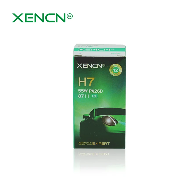 XENCN H7 8711 12V 55W Halogen Headlight Bulbs PX26d Automotive Lighting System Car Accessories Headlamp Spare Parts h7 lamps