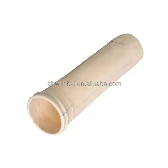 High Temperature Nomex non woven fabric Aramid filter bag in Dust collection bag filter