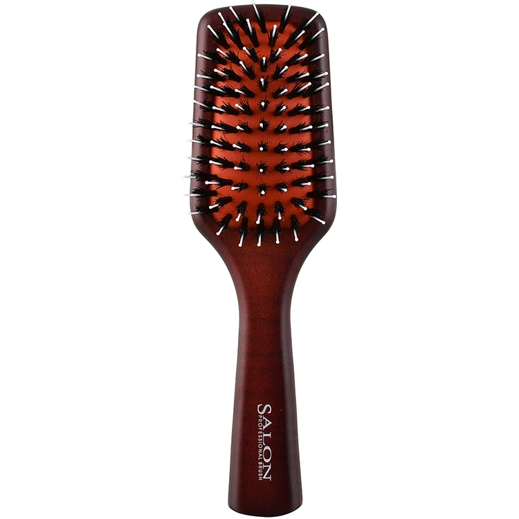
Manufacturer Wholesale Ready To Ship Boar Bristle Brush Wooden Paddle Hair Brush comb 