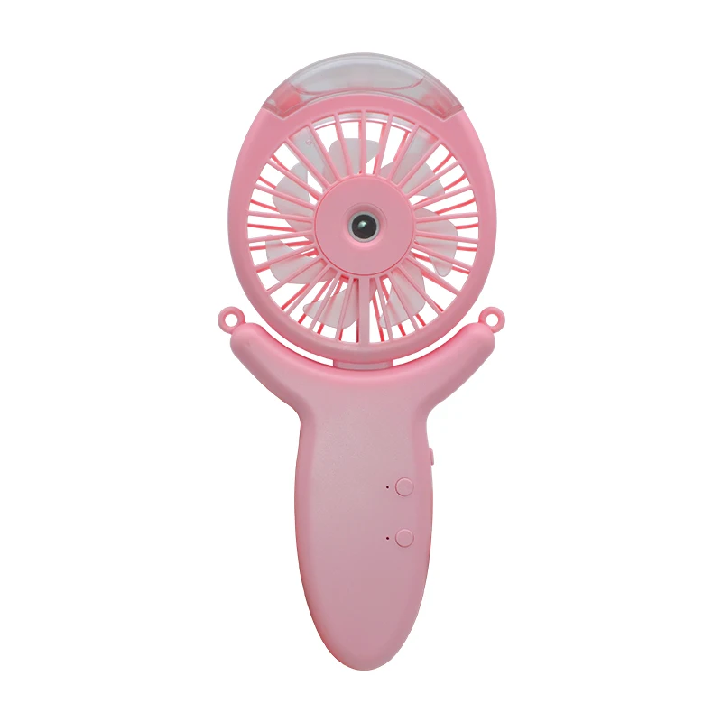 3 Modes Mini Portable Fan Water Spray Humidifier Rechargeable USB Handheld Fan for outdoor