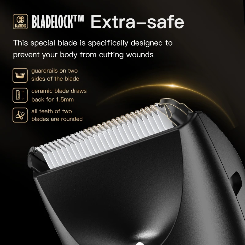 professional hair USB Rechargeable zero cutting electric hair machine household beard trimmer baber supplier