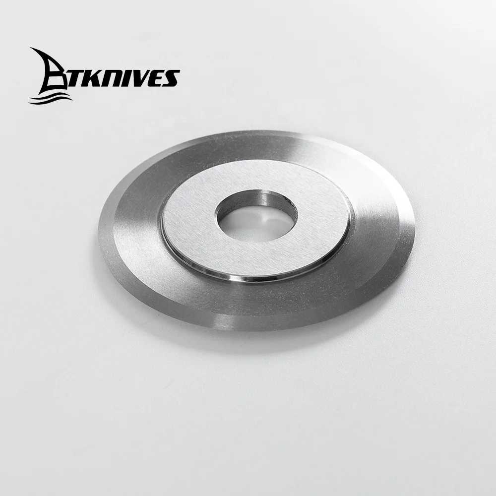 High Precision Hardened Chrome Alloy Fast Cutting Crush Cutter Score Slitter Blade for Paper Foil