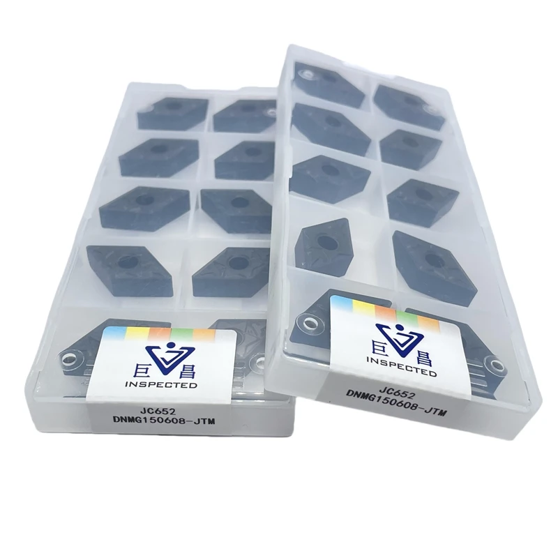 JC652 DNMG150608-JTM Cnc Cutting Inserts Cemented Tungsten Carbide Insert Indexable Turning Inserts for Lathe Machine