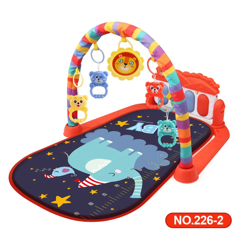 Baby Gym Play Mats Piano Keyboard Pedal Game Mat For Children Activity Gym Play Mat for Newborn Infants