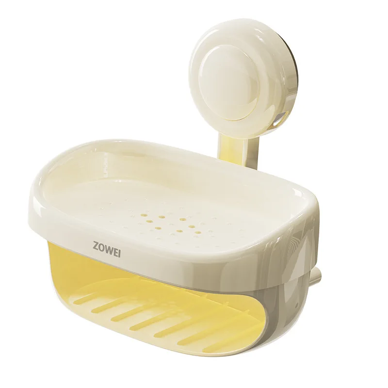 Soap Box Drain shape Holder Shower Dish Wall hanging Storage Plate Tray Bathroom Supplies gadg