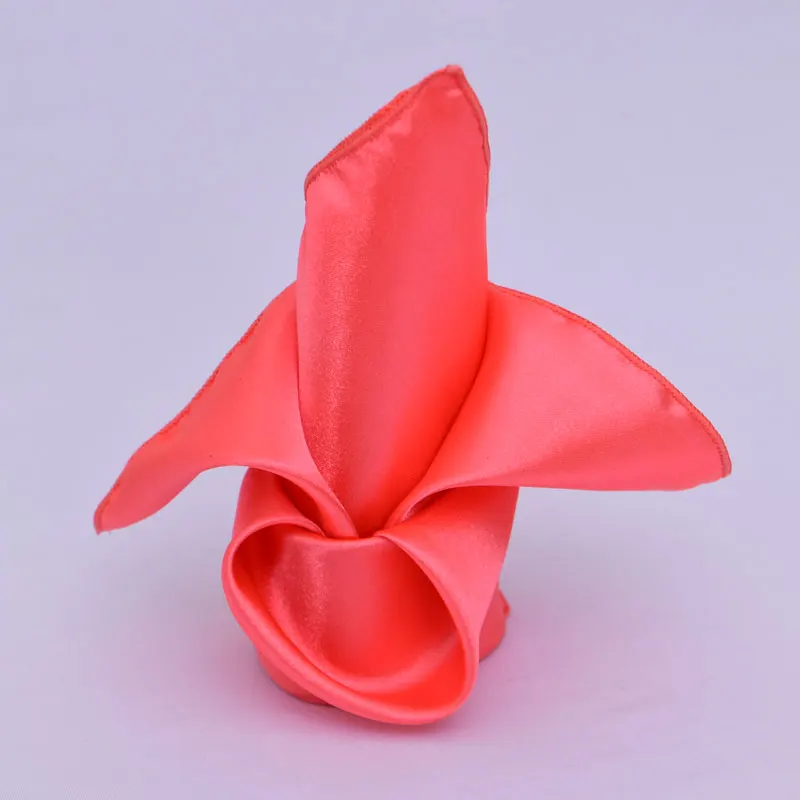 Hot Sale satin fabric Table Napkin Dinner for Hotel Table Linen Wedding Napkin for Restaurant