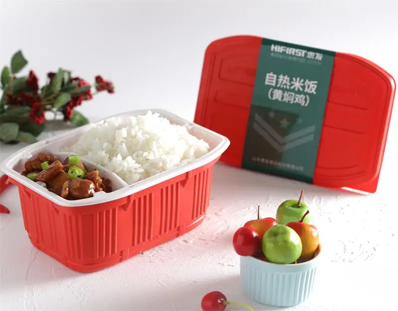 Хит продаж 2021, рисовая курица, мгновенный самонагревающийся пищевой мгновенный рис