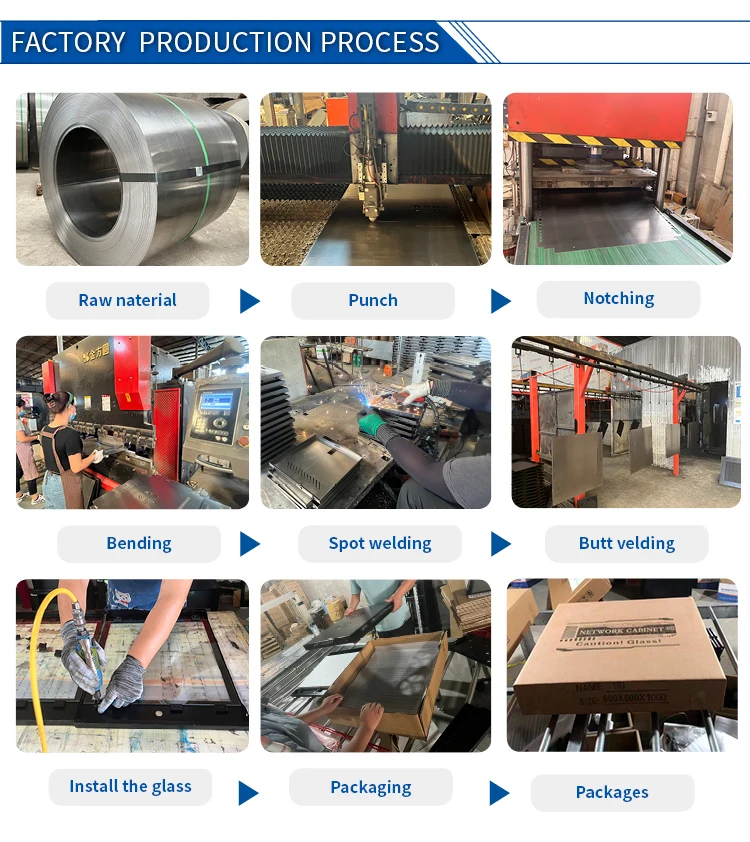 19 Network cheap Server Rack 18u 20u 22u 24u 27u 32u 36u 42u 47u indoor network server switch cabinet