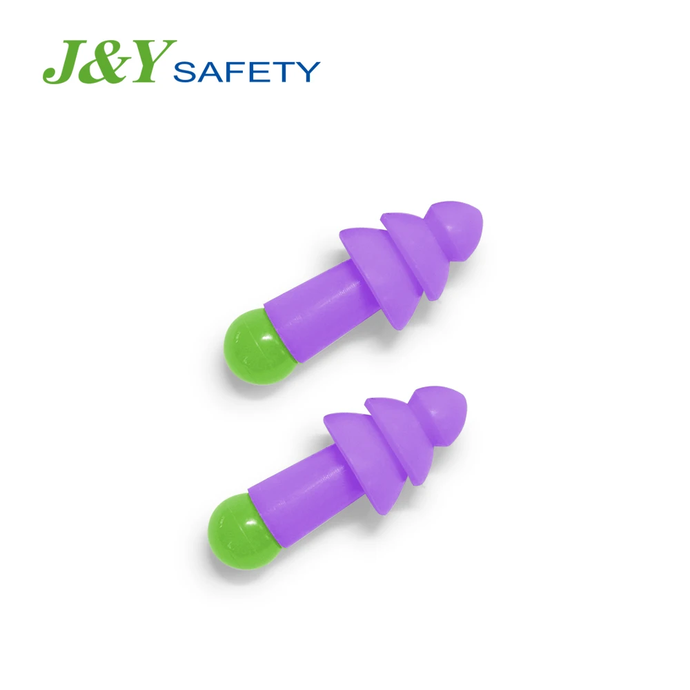 Personal Protective Equipment Earplugs Silicone Ear Plugs For Swimming