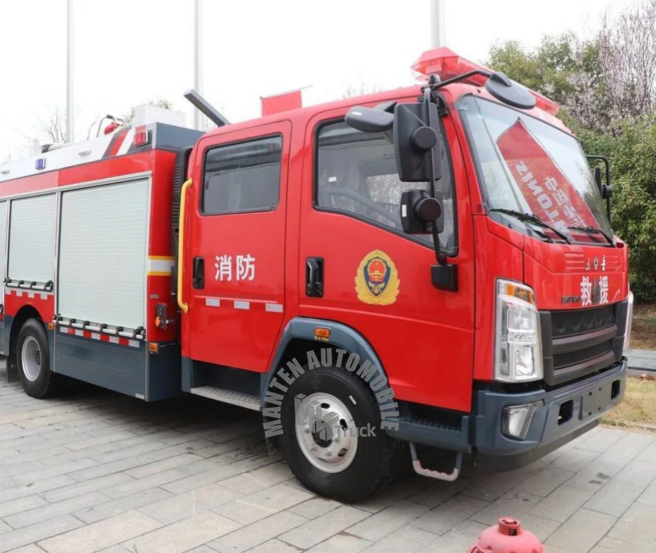 Многофункциональная пожарная машина SINOTRUK HOWO 4x2