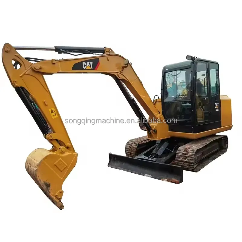 Экскаватор Caterpillar CAT306 6-тонный популярная модель мини-инженерная техника хорошее состояние