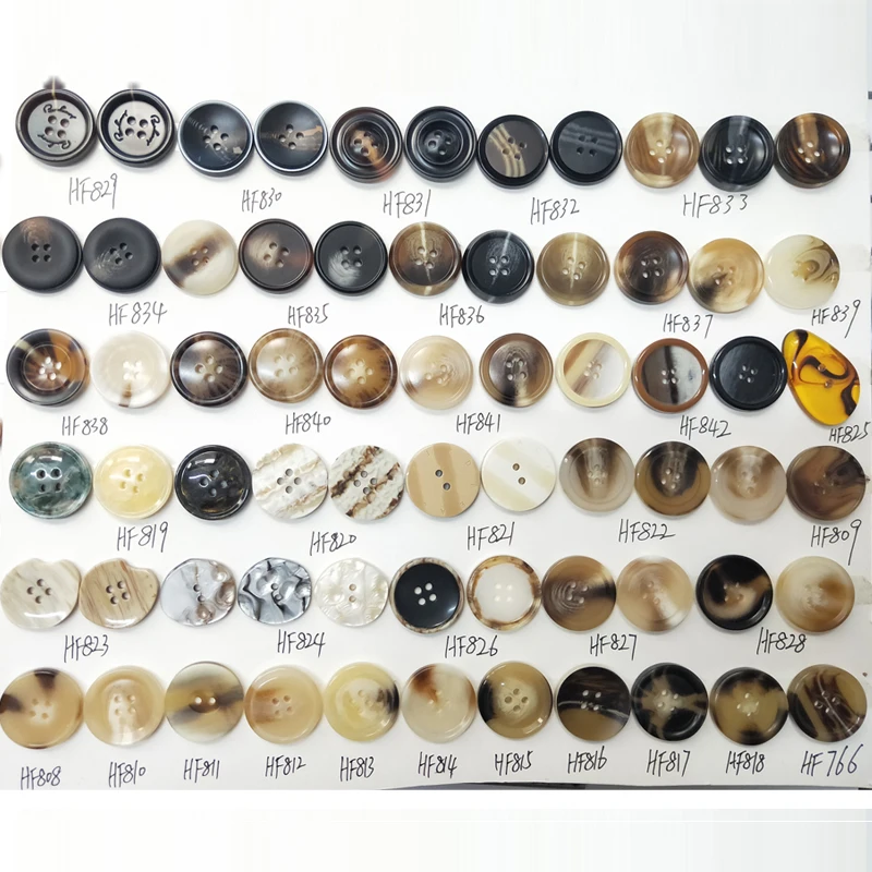 Hot sale existing garment accessories unsaturated polyester resin cltothes button