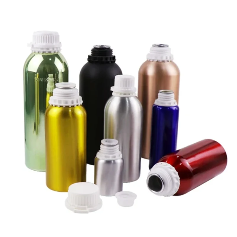 Wholesale High Quality Factory Direct Sales 500Ml Essential Oil Aluminum Cosmetic Skin Care Bottle