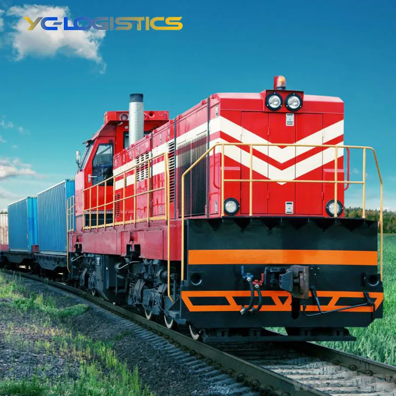 railway freight DDP shipping service from China to Italy rail transport fast shipping