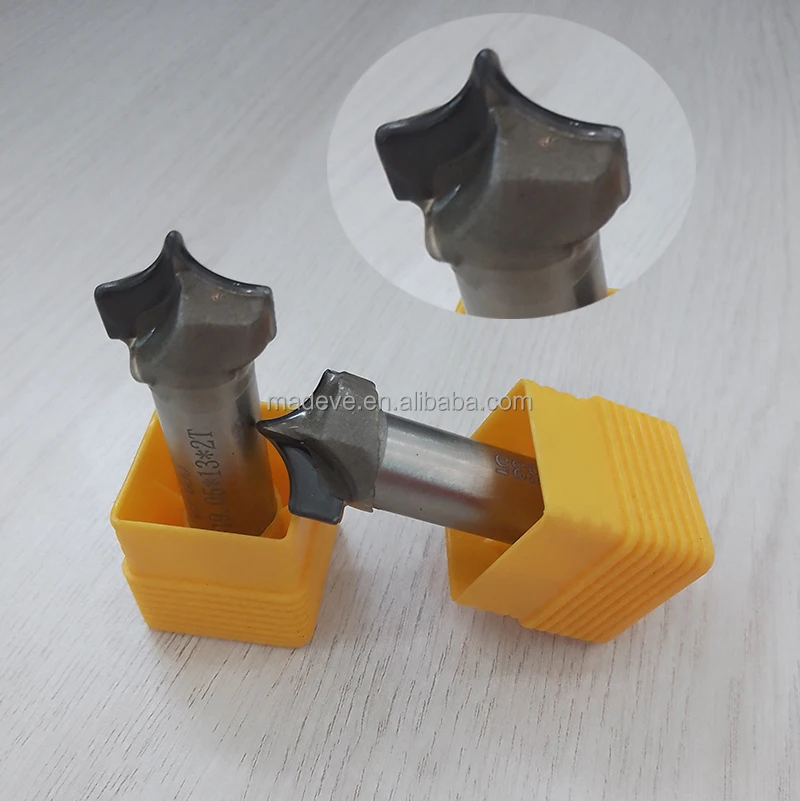 GLWTOOLS Woodworking Machinery Parts Customized 1/2 Shank CNC Diamond PCD Engraving Carving Milling Router Bit