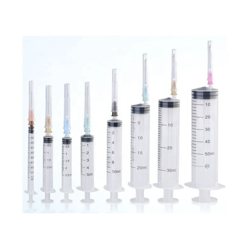 Medical Disposable Syringe With Needle Disposable Plastic Luer Lock Syringes With Needle Disposable Medical Syringe