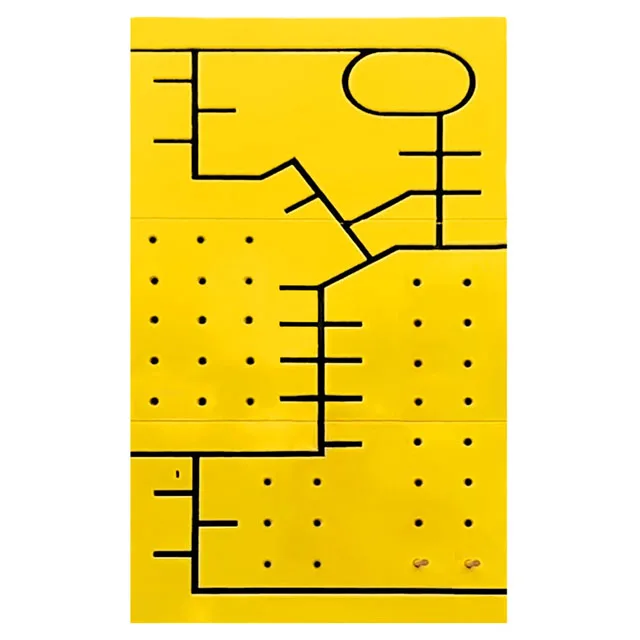 Gym Bodybuilding Exercise Fitness studio Ninja Warrior Obstacle Peg Maze Gym Climbing Peg Board Maze Wall