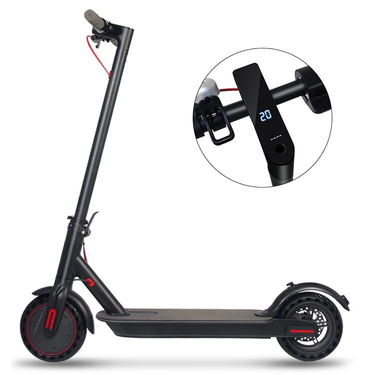 6.6AH 7.8Ah 10.4AH battery removable 8.5 inch 250w 350w motor 35km range foldable electric scooter